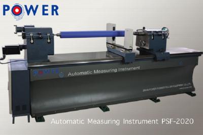 Máquina universal de medição a laser com rolo de borracha