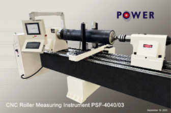 Máquina de medição a laser com rolo de borracha NBR
